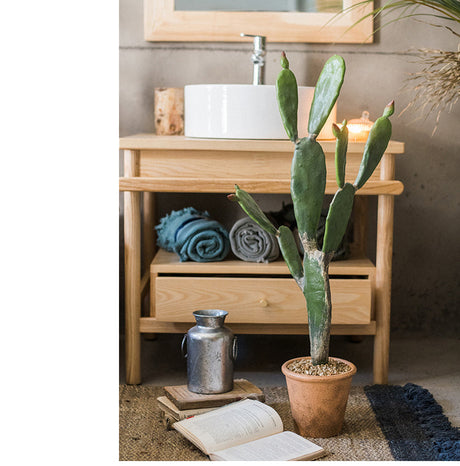 JUHAN Akihiko Lifelike Tropical Bonsai Cactus Decor from JUHAN
