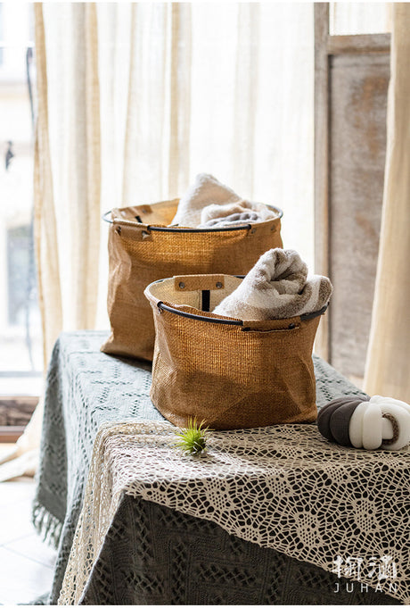 JUHAN Alhambra Chic Woven Storage Basket from JUHAN