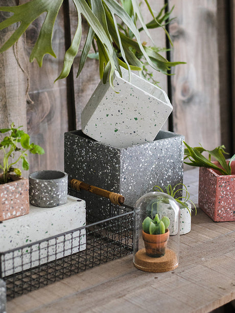 JUHAN Alhambra Creative Geometry Art Flowerpot from JUHAN