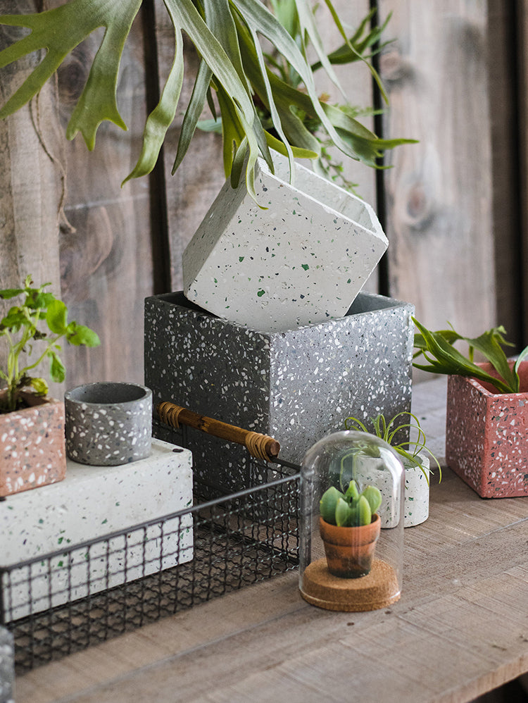 JUHAN Alhambra Creative Geometry Art Flowerpot from JUHAN