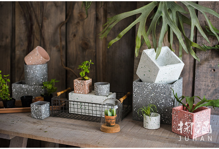 JUHAN Alhambra Creative Geometry Art Flowerpot from JUHAN