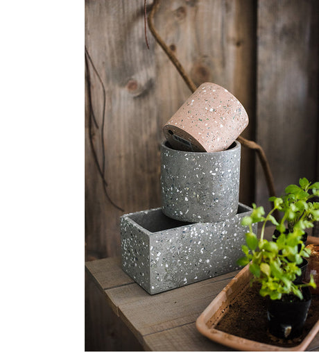 JUHAN Alhambra Creative Geometry Art Flowerpot from JUHAN