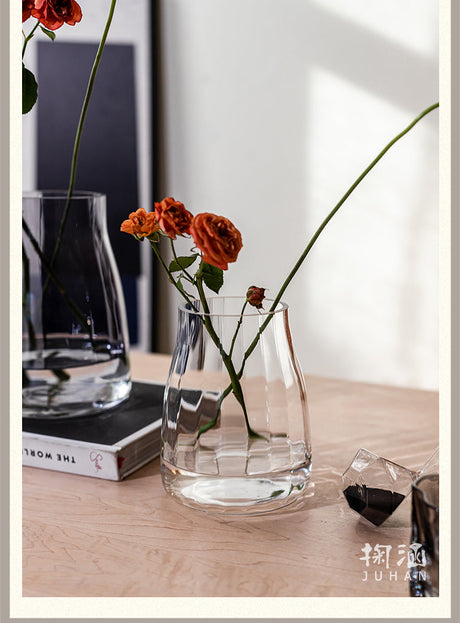 JUHAN Amara Crystal Clear Glossy Hydrolate Luxury Jewelry from JUHAN