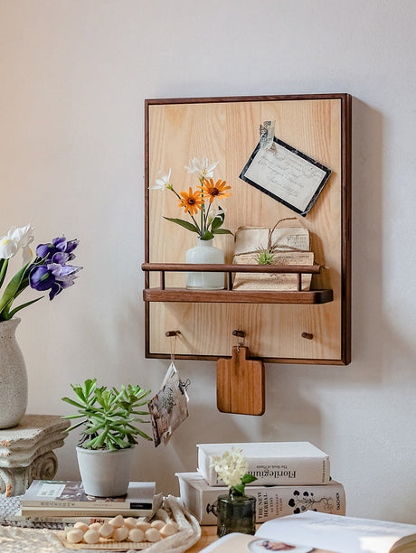 JUHAN Amaterasu Creative Solidwood Wall Hanging Meter Box Decor. from JUHAN
