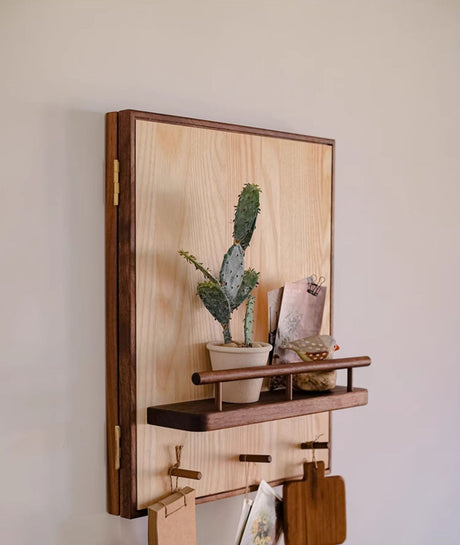 JUHAN Amaterasu Creative Solidwood Wall Hanging Meter Box Decor. from JUHAN