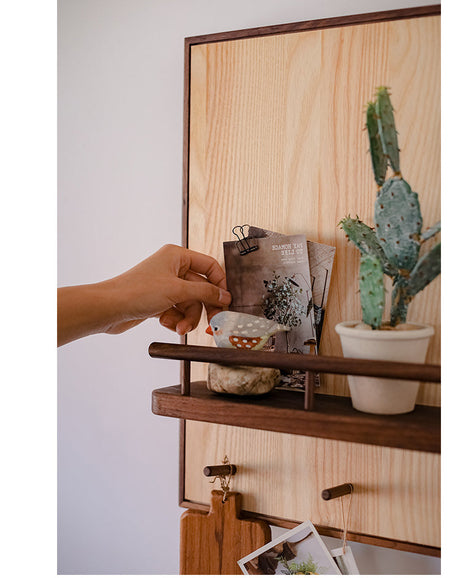 JUHAN Amaterasu Creative Solidwood Wall Hanging Meter Box Decor. from JUHAN