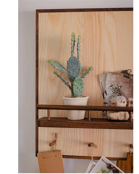 JUHAN Amaterasu Creative Solidwood Wall Hanging Meter Box Decor. from JUHAN