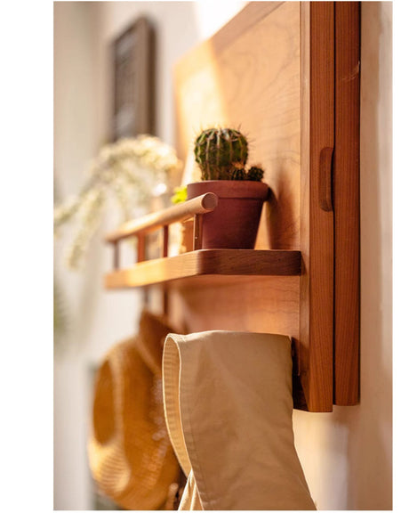 JUHAN Amaterasu Creative Solidwood Wall Hanging Meter Box Decor. from JUHAN