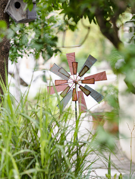 JUHAN Amaterasu Whimsical Rotating Windmill Garden Décor from JUHAN