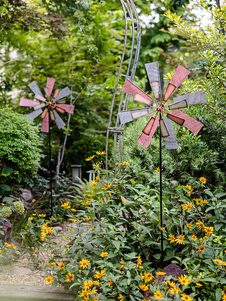 JUHAN Amaterasu Whimsical Rotating Windmill Garden Décor from JUHAN