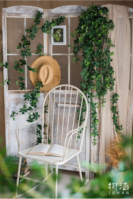 JUHAN Amaya Lush Decorative Vine Climbing Wall Green Plant from JUHAN