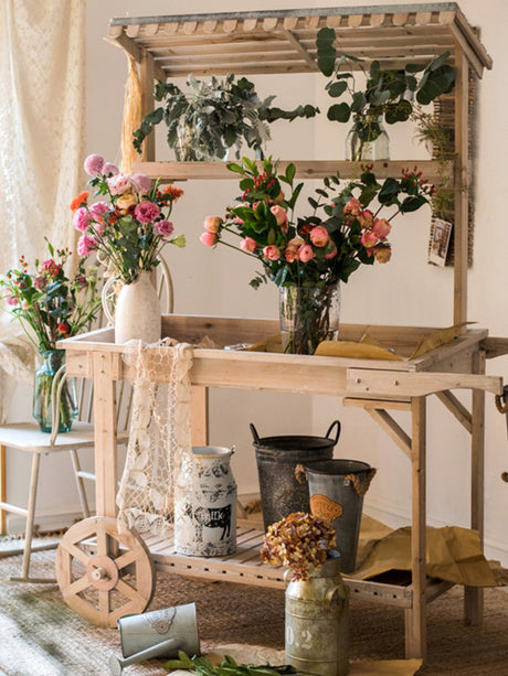 JUHAN Anselmo Rustic Floral Display Stand from JUHAN