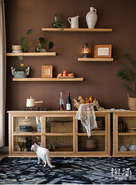 JUHAN Aveline Elegant Solid Wood Partition Wall from JUHAN