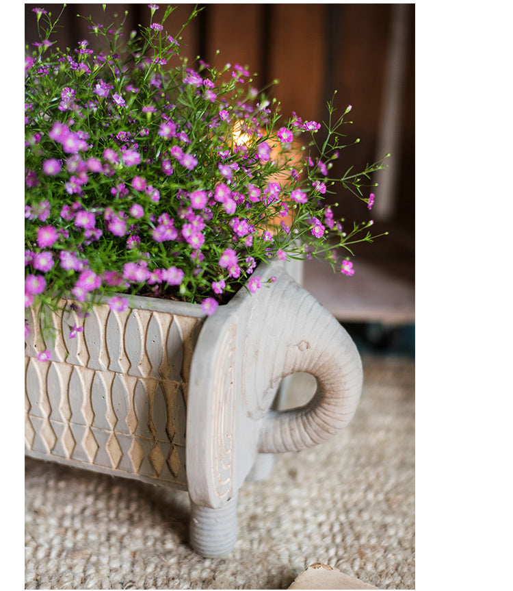JUHAN Callidora Vibrant Ethnic Flowerpot from JUHAN