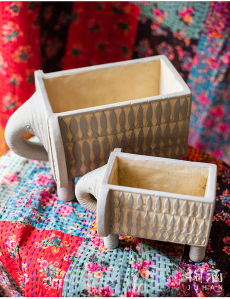JUHAN Callidora Vibrant Ethnic Flowerpot from JUHAN