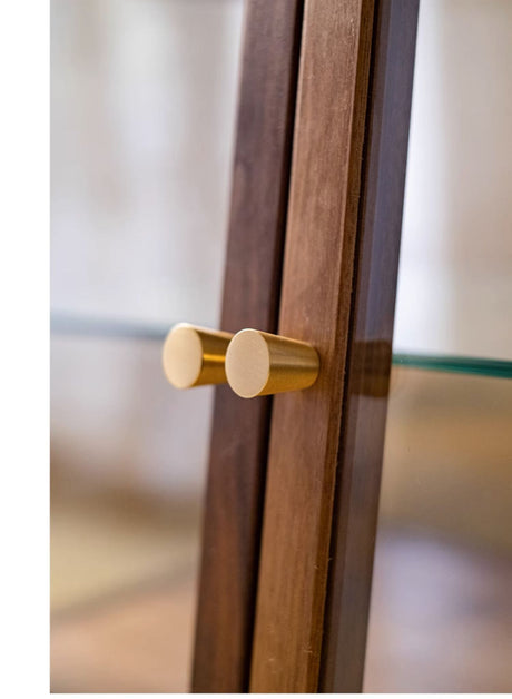 JUHAN Chae-Won Elegant Natural Wood Tea Set Storage System from JUHAN