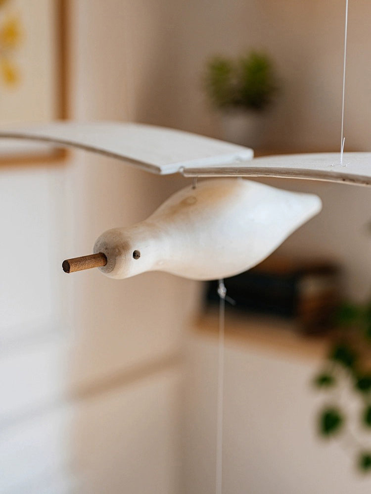 JUHAN Elowen Artistic Wooden Pendant Suspension Decor from JUHAN