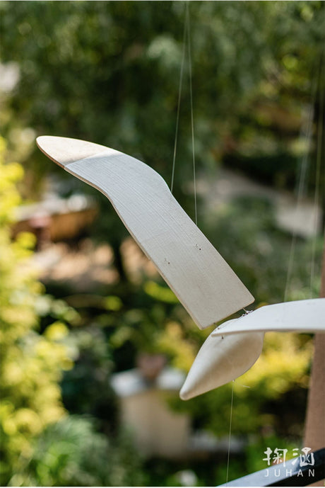 JUHAN Elowen Artistic Wooden Pendant Suspension Decor from JUHAN