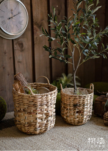 JUHAN Elowen Chic Handheld Flower Pot Storage Basket from JUHAN