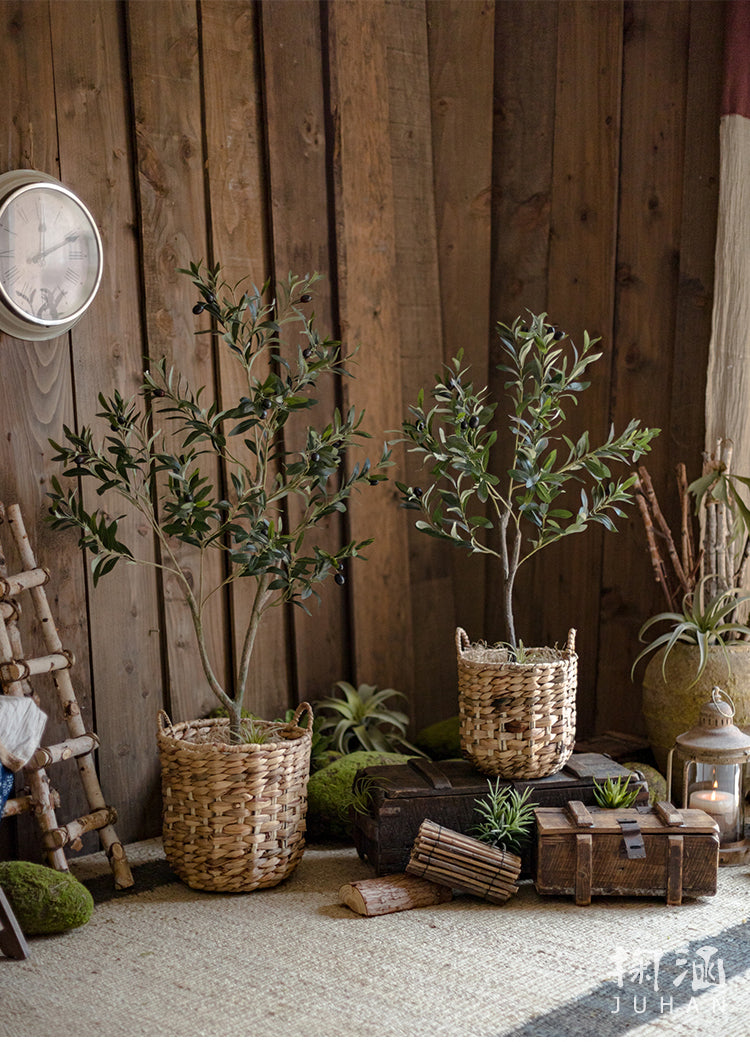 JUHAN Elowen Chic Handheld Flower Pot Storage Basket from JUHAN