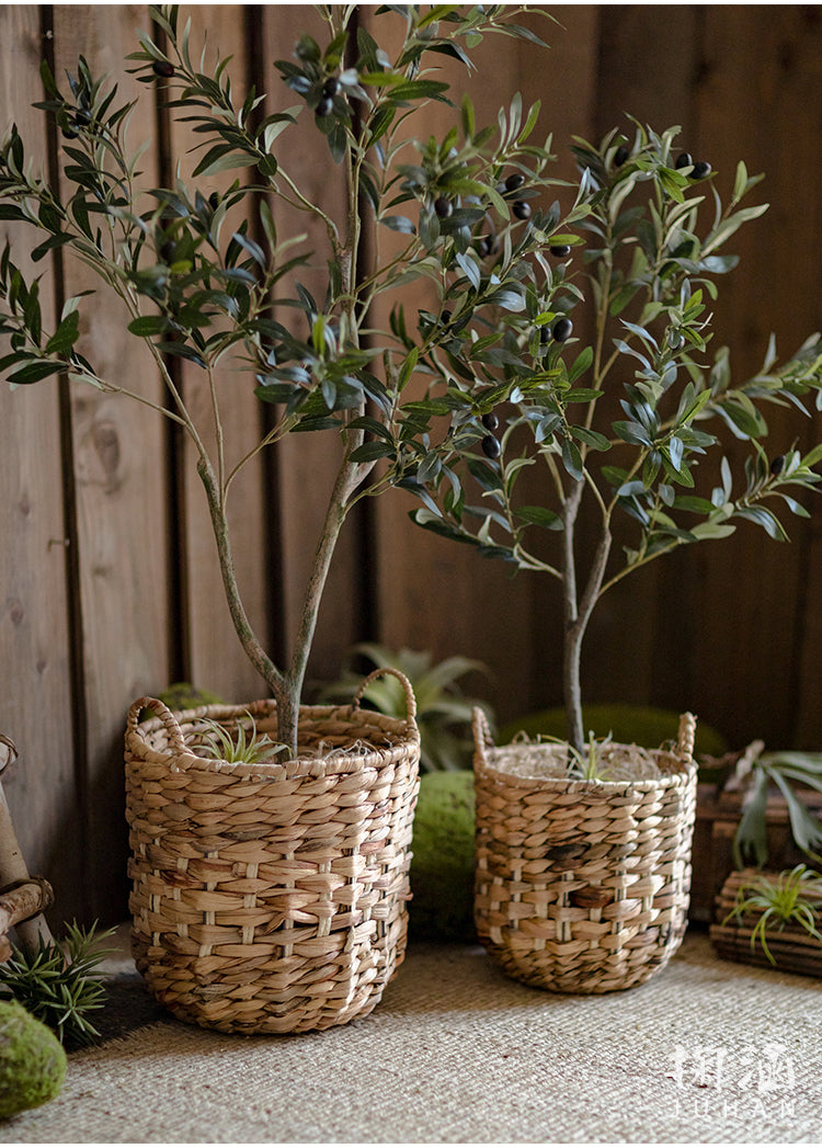 JUHAN Elowen Chic Handheld Flower Pot Storage Basket from JUHAN