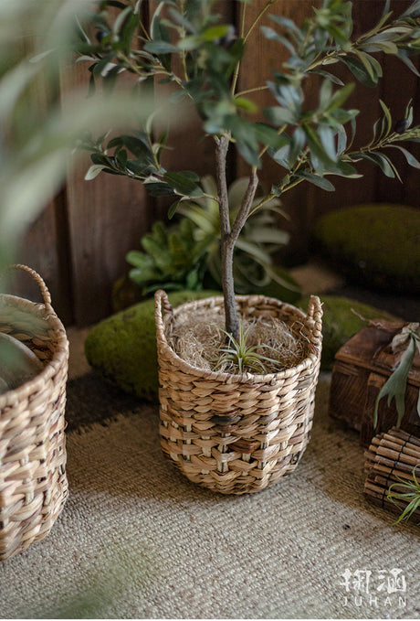 JUHAN Elowen Chic Handheld Flower Pot Storage Basket from JUHAN