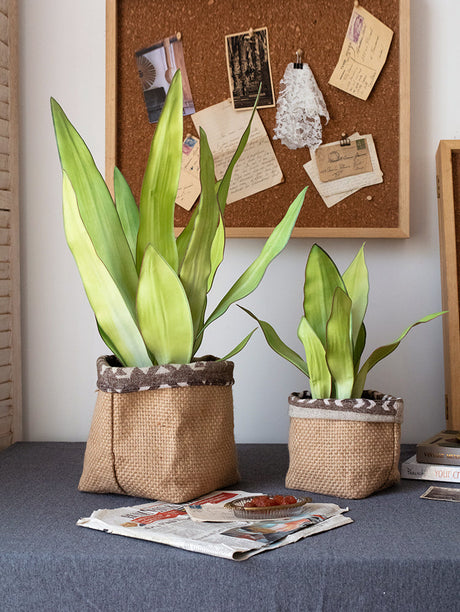 JUHAN Elowen Chic Woven Flowerpot Jewelry from JUHAN