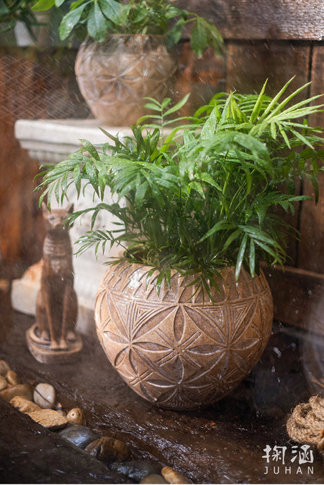 JUHAN Elowen Elegant Retro Flowerpot Creative Plant Lamp from JUHAN