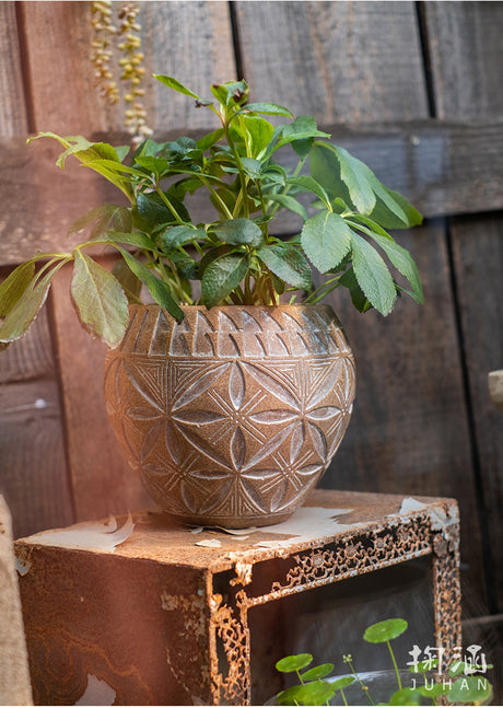 JUHAN Elowen Elegant Retro Flowerpot Creative Plant Lamp from JUHAN