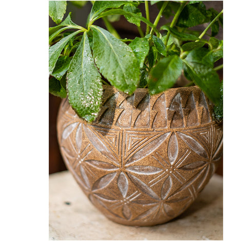 JUHAN Elowen Elegant Retro Flowerpot Creative Plant Lamp from JUHAN