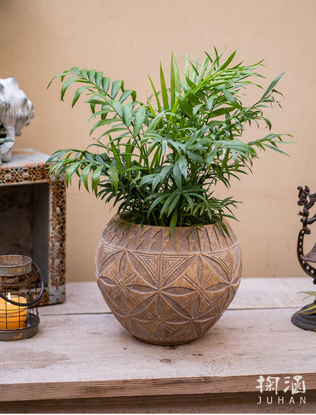 JUHAN Elowen Elegant Retro Flowerpot Creative Plant Lamp from JUHAN
