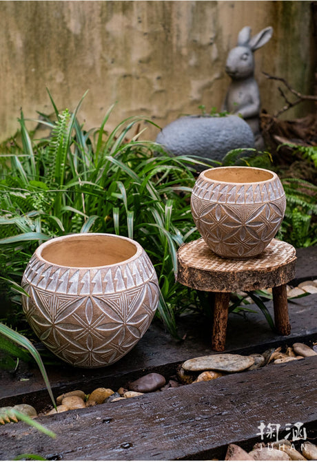 JUHAN Elowen Elegant Retro Flowerpot Creative Plant Lamp from JUHAN
