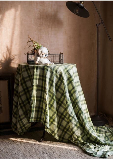 JUHAN Elowen Vintage Cotton-Linen Retro Art Sofa Cloth from JUHAN