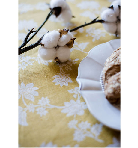 JUHAN Elowen Vintage Cotton-Linen Retro Art Sofa Cloth from JUHAN