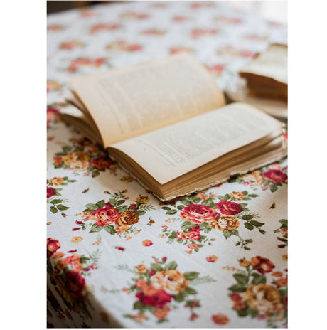 JUHAN Elowen Vintage Cotton-Linen Retro Art Sofa Cloth from JUHAN