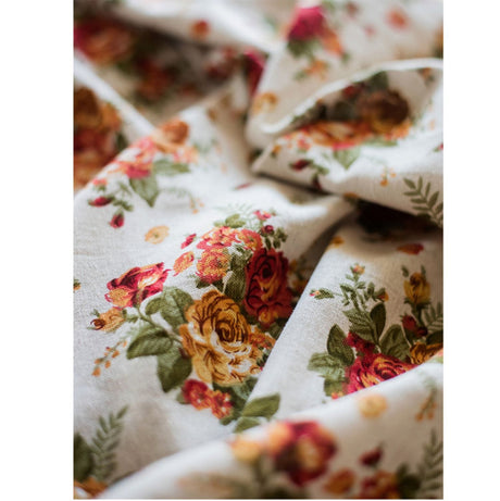 JUHAN Elowen Vintage Cotton-Linen Retro Art Sofa Cloth from JUHAN