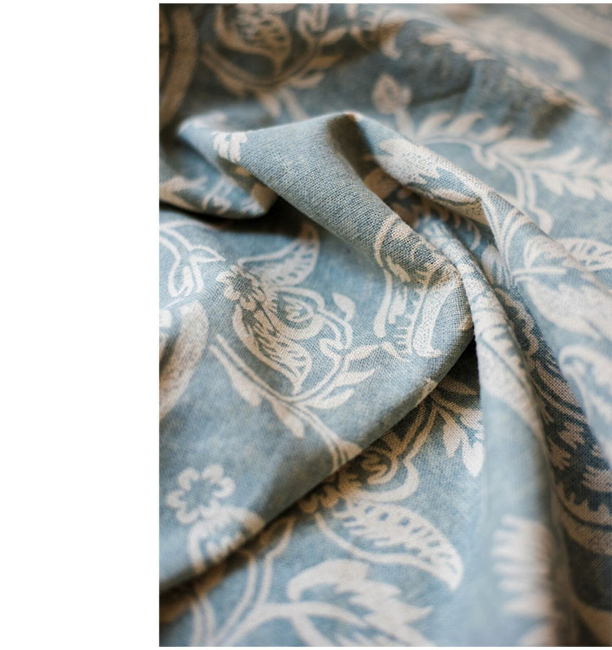 JUHAN Elowen Vintage Cotton-Linen Retro Art Sofa Cloth from JUHAN