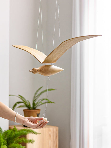 JUHAN Esperanza Artistic Wooden Flying Bird Decor from JUHAN