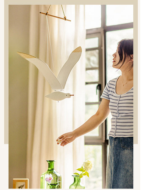 JUHAN Esperanza Artistic Wooden Flying Bird Decor from JUHAN