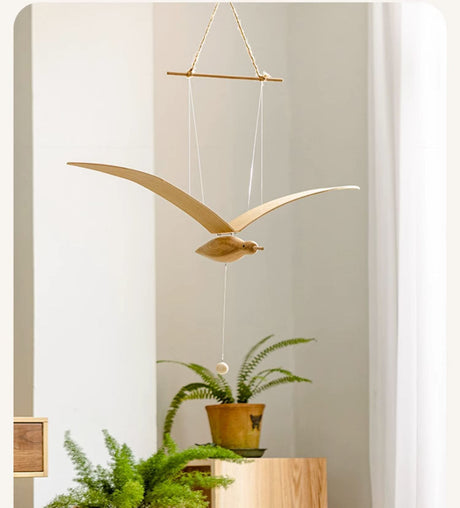 JUHAN Esperanza Artistic Wooden Flying Bird Decor from JUHAN