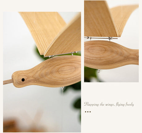 JUHAN Esperanza Artistic Wooden Flying Bird Decor from JUHAN