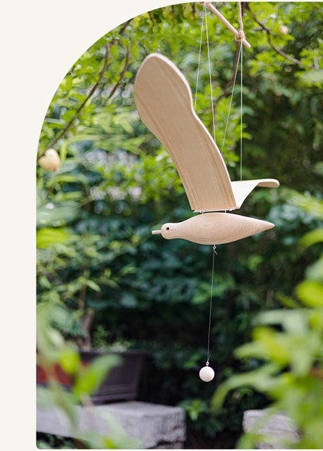 JUHAN Esperanza Artistic Wooden Flying Bird Decor from JUHAN