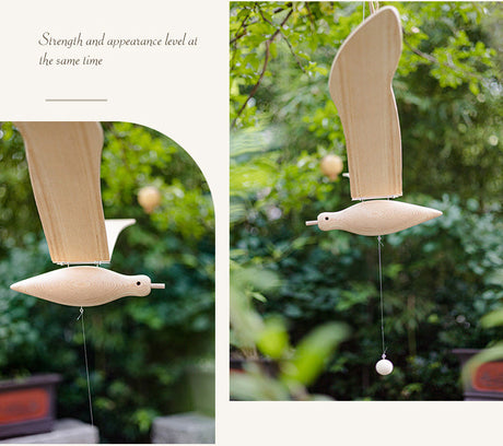 JUHAN Esperanza Artistic Wooden Flying Bird Decor from JUHAN