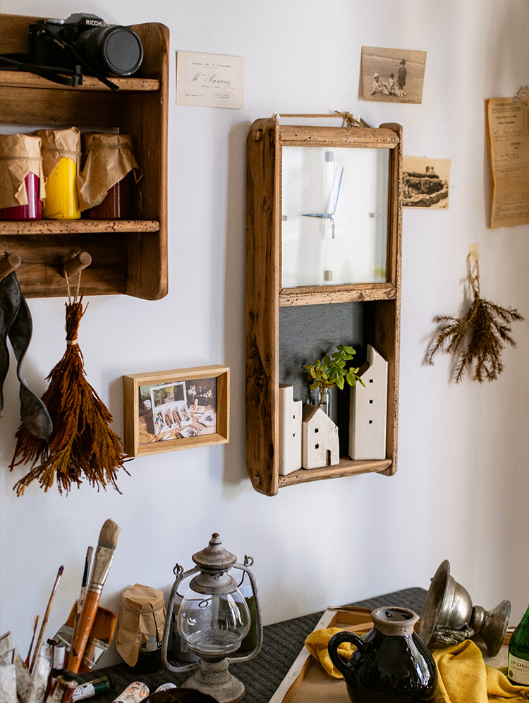 JUHAN Isabeau Rustic Natural Wood Jewelry Board Decor from JUHAN