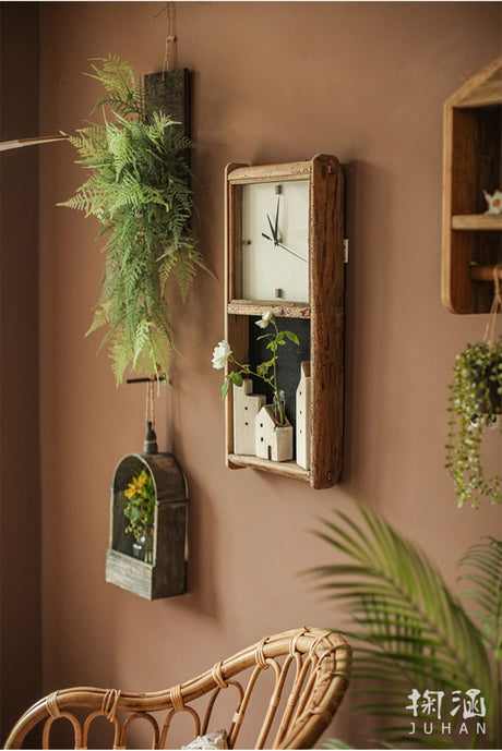 JUHAN Isabeau Rustic Natural Wood Jewelry Board Decor from JUHAN