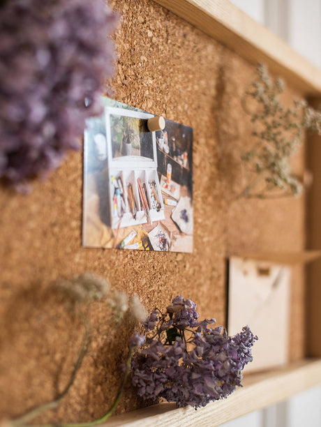 JUHAN Isadora Decorative Cork Notes Board - Nordic Minimalist Design from JUHAN