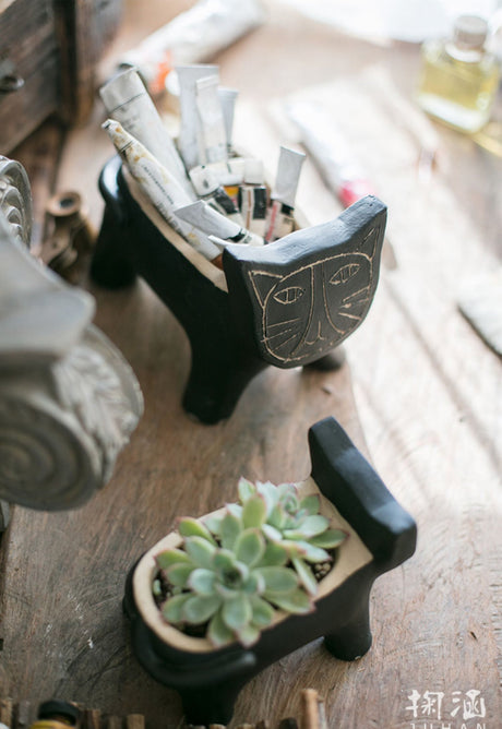 JUHAN Isadora Elegant Decorative Flowerpot Storage System from JUHAN