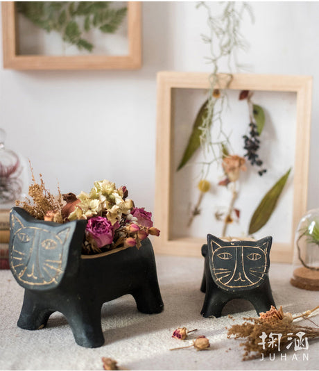 JUHAN Isadora Elegant Decorative Flowerpot Storage System from JUHAN