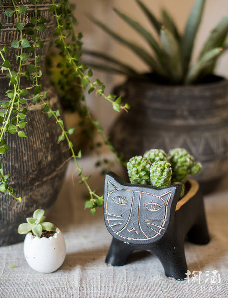 JUHAN Isadora Elegant Decorative Flowerpot Storage System from JUHAN