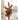 JUHAN Isadora Elegant Natural Wood Pencil Holder from JUHAN